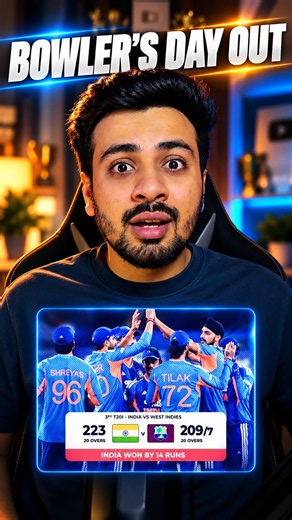🚨BOWLER'S DAY OUT🤯Arshdeep Singh 3 Wickets Naman Dhir India Won by 14 Runs IND vs WI 3rd T20I 2026
