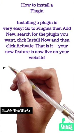 How To Install & Use WordPress Plugins For Beginners | With Bashir#wordpressforbeginners