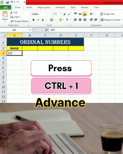 Excel Wala Gyan - 90% log nahi jante 1st, 2nd ki short key #excel #viral #microsoftoffice #exceltips