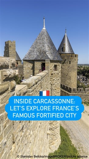 Carcassonne resembles a fairytale castle from the Middle Ages — with impressive walls and towers that still captivate visitors today. Up to 4,000 people once lived within these fortified walls, and the city now attracts even more tourists daily. Let's take a closer look and uncover some surprising stories! #dwtravel | DW Travel