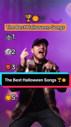 The Best Halloween Songs 🏆🎃🎶 Do you know all of these Halloween songs? 🧟👻👹 What’s your favorite Halloween song? 🥇💀👀 #halloween #fyp