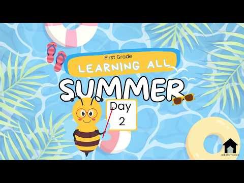 Learning All Summer | First Grade Summer Review | Sight Words, Addition & Sentence Practice | EPS 2