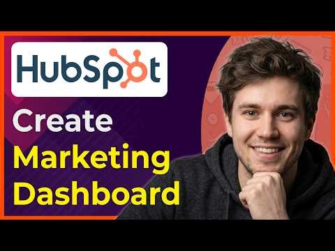 How to Create a Marketing Dashboard in Hubspot [2026 New UI]