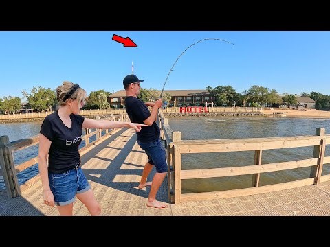 I Booked a Famous Hotel Just to Fish the Private Pier!