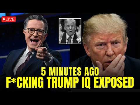 Trump Claimed He Graduated Top of His Class — Colbert Read the Real Number and the Room EXPLODED
