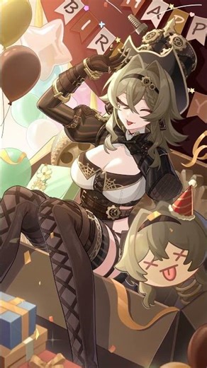 Happy birthday, Vill-V!#VillVBirthdayParty#VillV#HonkaiImpact3rd