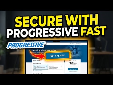 How to Secure Your Insurance Needs with Progressive - Quick Tutorial