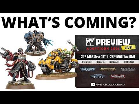 HUGE Reveals Inbound Next Week - Guard, Orks, Blood Angels, Space Wolves and More!