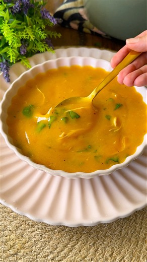 One Pot 5 minute Creamy Chicken Soup Recipe Famous Chef Taught Me #recipe #simple #viral