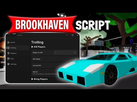 BEST BROOKHAVEN GUI SCRIPT 2026 ROBLOX SCRIPT