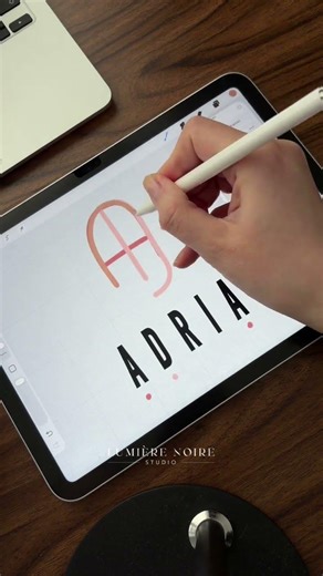 Create Stunning Name Logos with Procreate Tattoo & Lettering Ideas #procreate #tattooideas #namelogo