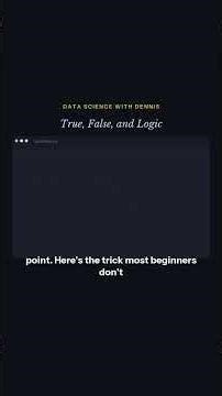 Unlock Python's Secrets: Master Booleans and Truthiness Today! #Shorts