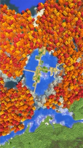 Minecraft Dappled Forest Village Seed!