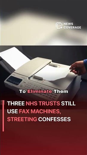 Three NHS Trusts Still Use Fax Machines, Streeting Confesses #worldnews #news