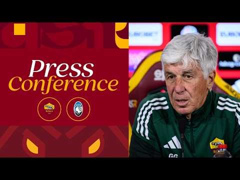 🟨 LIVE 🟥 LA CONFERENZA STAMPA DI GIAN PIERO GASPERINI ALLA VIGILIA DI ROMA-ATALANTA