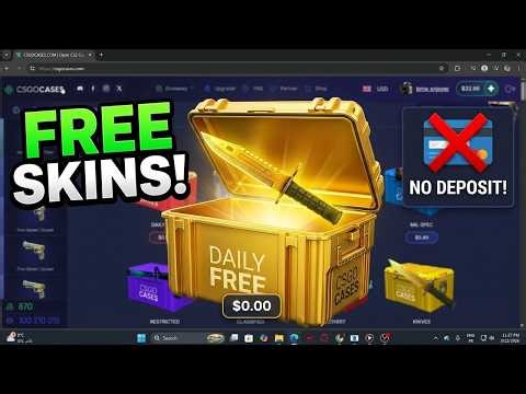 FREE CS2 SKINS DAILY (NO DEPOSIT 2026)