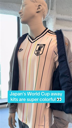 Are Japan’s World Cup away kits tough or nah 🧐 #worldcup #fifa #fifaworldcup #futbol