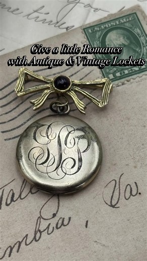 I’ve always thought lockets are one of the most romantic pieces of jewelry you can give. A tiny keepsake worn close to the heart—whether it’s a photo, a note, or even a little lock of hair. That’s the quiet magic of antique lockets: they don’t just sparkle… they hold a story. Shop the locket collection now at themarialvacollection.com (or DM “LOCKET” and I’ll send you links to what’s available). #antiquelocket #victorianjewelry #antiquejewelry #locketnecklace #heirloomjewelry
