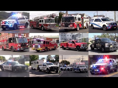 Police Cars Fire Trucks And Ambulances Responding Compilation Part 50 - September 2026 