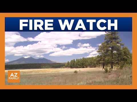 Red flag warning fuels wildfire concerns in northeastern Arizona