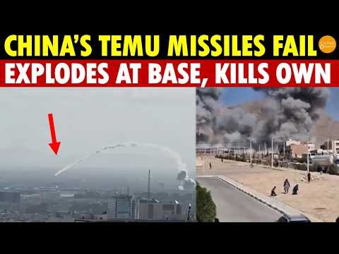 China’s 2 Ballistic Missiles Explode Immediately After Launch in Tehran, One Kills Its Own Soldiers