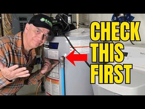 Hot Water Tank Leaking Water | It Might Be This