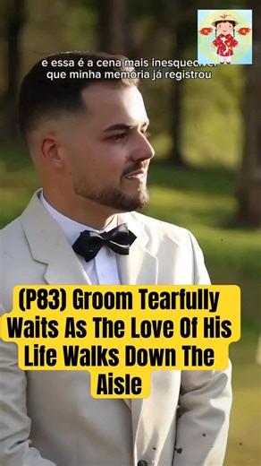 (P83) Groom Tearfully Waits As The Love Of His Life Walks Down The Aisle #wedding #lacaxunghe