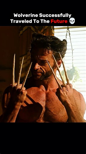 Wolverine successfully traveled to the future.-X-Men #shorts #edit #wolverine #xman #shortvideo