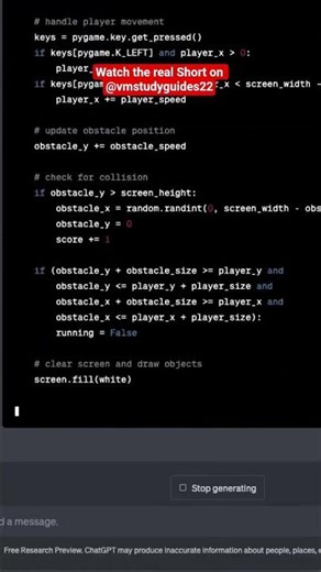Can A.I. CODE an ENTIRE game on PYTHON? Let's See What ChatGpt Will Do