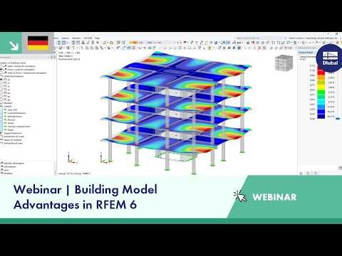 [EN] Webinar | Vorteile des Gebäudemodells in RFEM 6