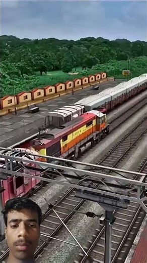 Two Freight Trains get on Same Track 😱 Train Simulator, train game, Train Crash