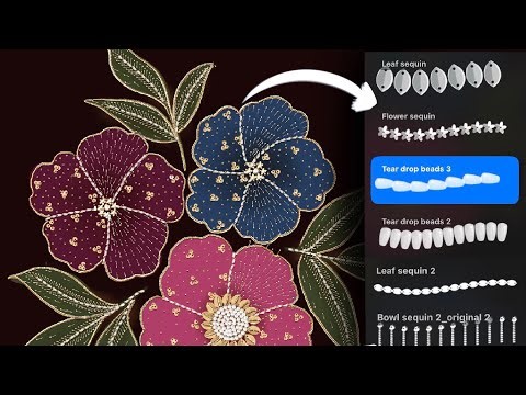 How to Make Realistic Sequin & Pearl Brushes in Procreate Easy Tutorial