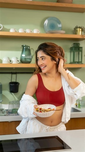 A little movement, a little me-time ❤️ Comfort all day, from workouts to home. #shivangijoshi