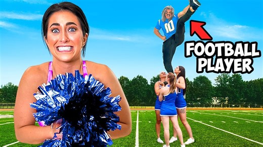 Transforming football players into professional cheerleaders