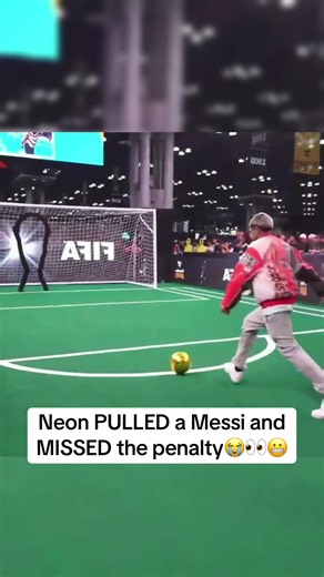 Neon PULLED a Messi and MISSED the penalty😭👀😬#n3on #ishowspeed | neon