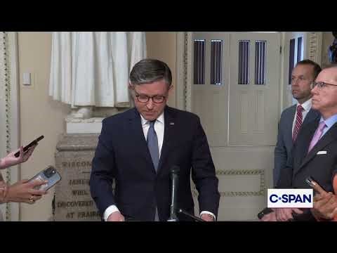 Speaker Johnson on Funding ICE and CBP