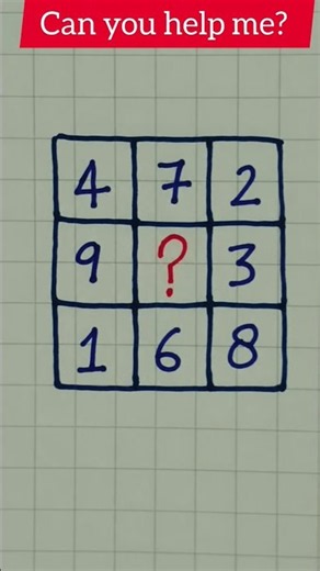 Can You Solve This Sudoku? 🧩 Only Smart Minds Get It Right! #Sudoku