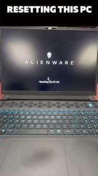 Factory Reset Windows 11 - quick step by step #windows11 #factoryreset #alienware #laptoprepair