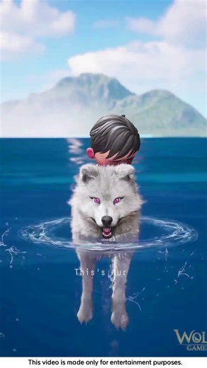 মানুষের বাচ্চার জীবন বাঁচালো নেকড়ে! 🍼✨