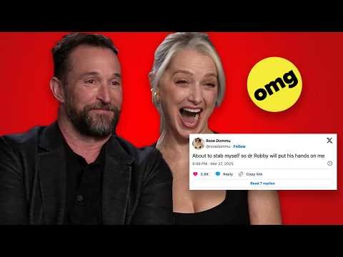 The Pitt's Noah Wyle & Katherine LaNasa React To The Pitt Memes