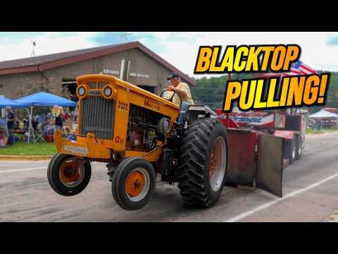 Blacktop Tractor Pulling in Ontario, Wisconsin 2026