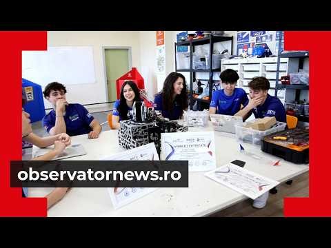 The story of the Romanian students qualified for the World Robotics Championship, together with "...