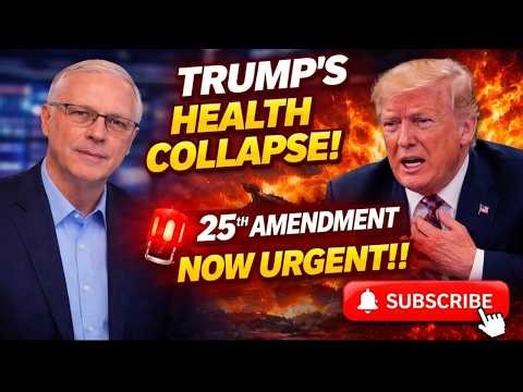 “BREAKING: Trump’s HEALTH COLLAPSE Amid WAR — 25th Amendment DEMANDED!!”