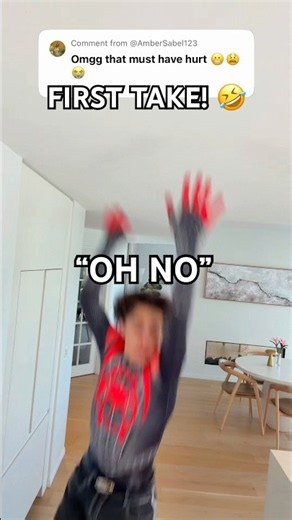 Miles Morales tiktok trend FAIL 🤣😭 #funny #blooper