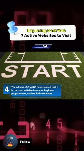Exploring Dark Web Sites Day 4 Discover CryptBB, one of the... #Shorts #hackingtutorialsdaily