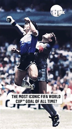 40 years ago today, Maradona's "Hand of God" was born