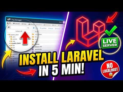 How to Install Laravel Directly on cPanel Hosting (No Localhost | Fast & Easy) #laravel #website