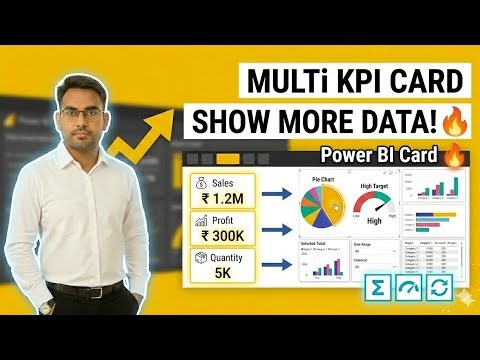 Power BI Multi-Row Card Explained 📊 | Real Examples & Use Cases