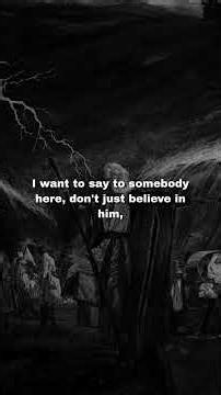 Just Because You Believe in God Does Not Mean You Believe God. There Is a Difference.