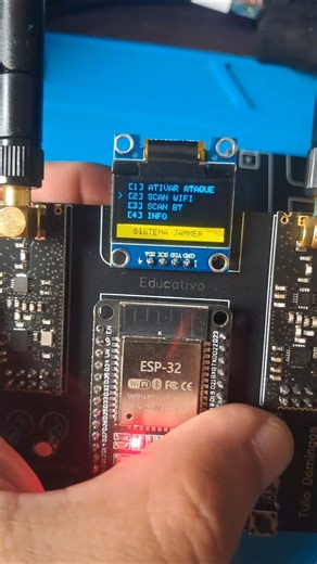 DIY Jammer bloqueador Bluetooth #arduino #esp32